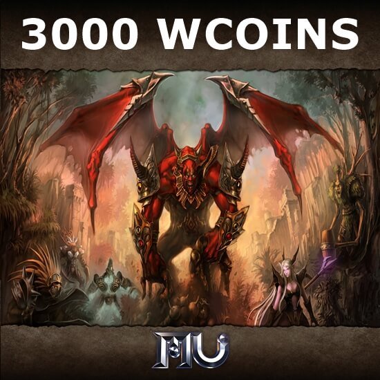 Mu Online - 3000 WCoins Mu Online - 3000 WCoins