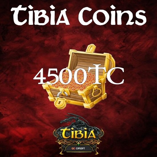 4500 Tibia Coins