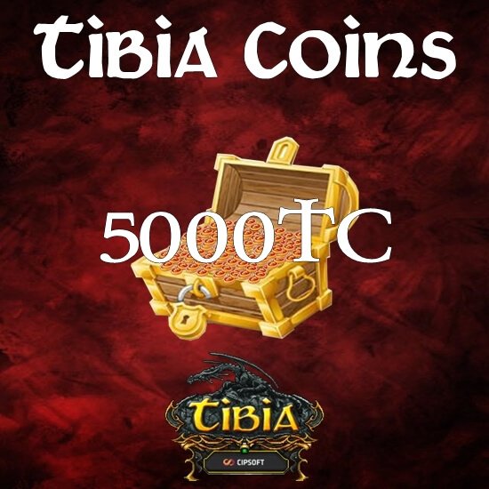 5000 Tibia Coins