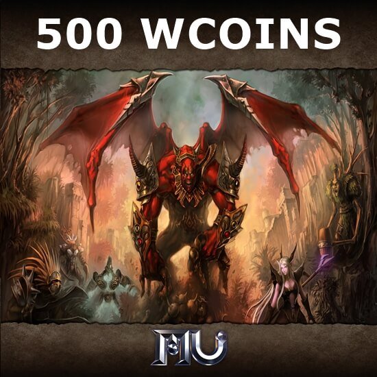 Mu Online - 500 WCoins Mu Online - 500 WCoins