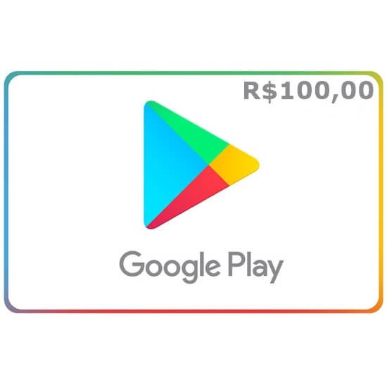 R$100 Google Play R$100 Google Play