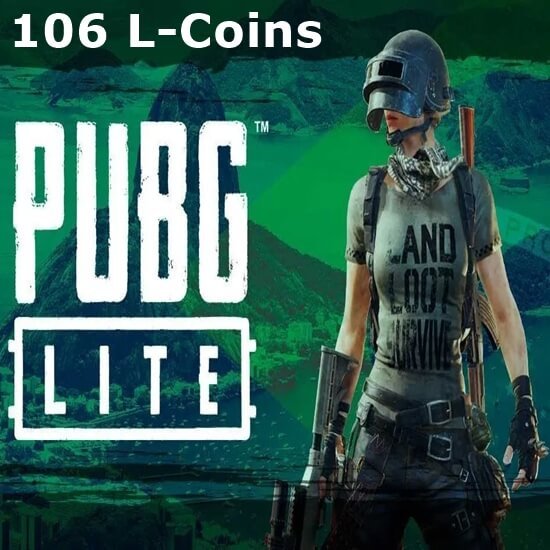 PUBG Lite - 106 L-Coins PUBG Lite - 106 L-Coins