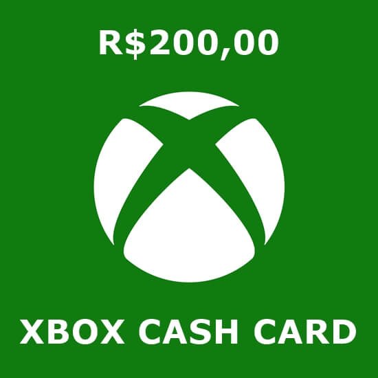 R$200 Xbox Cash Card R$200 Xbox Cash Card