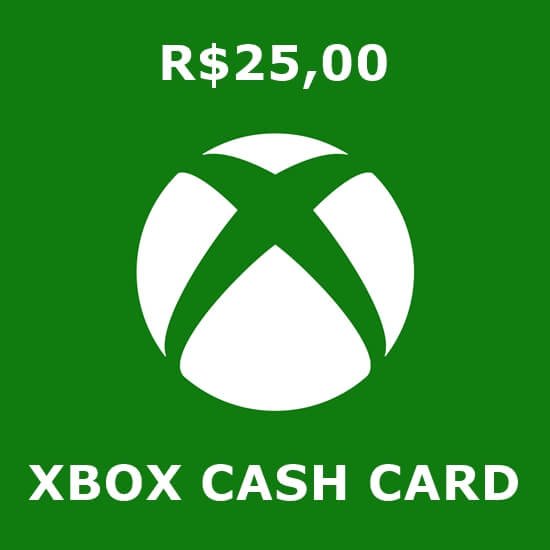 R$25 Xbox Cash Card R$25 Xbox Cash Card