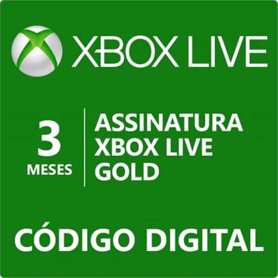 Xbox Live Gold - 3 meses Xbox Live Gold - 3 meses